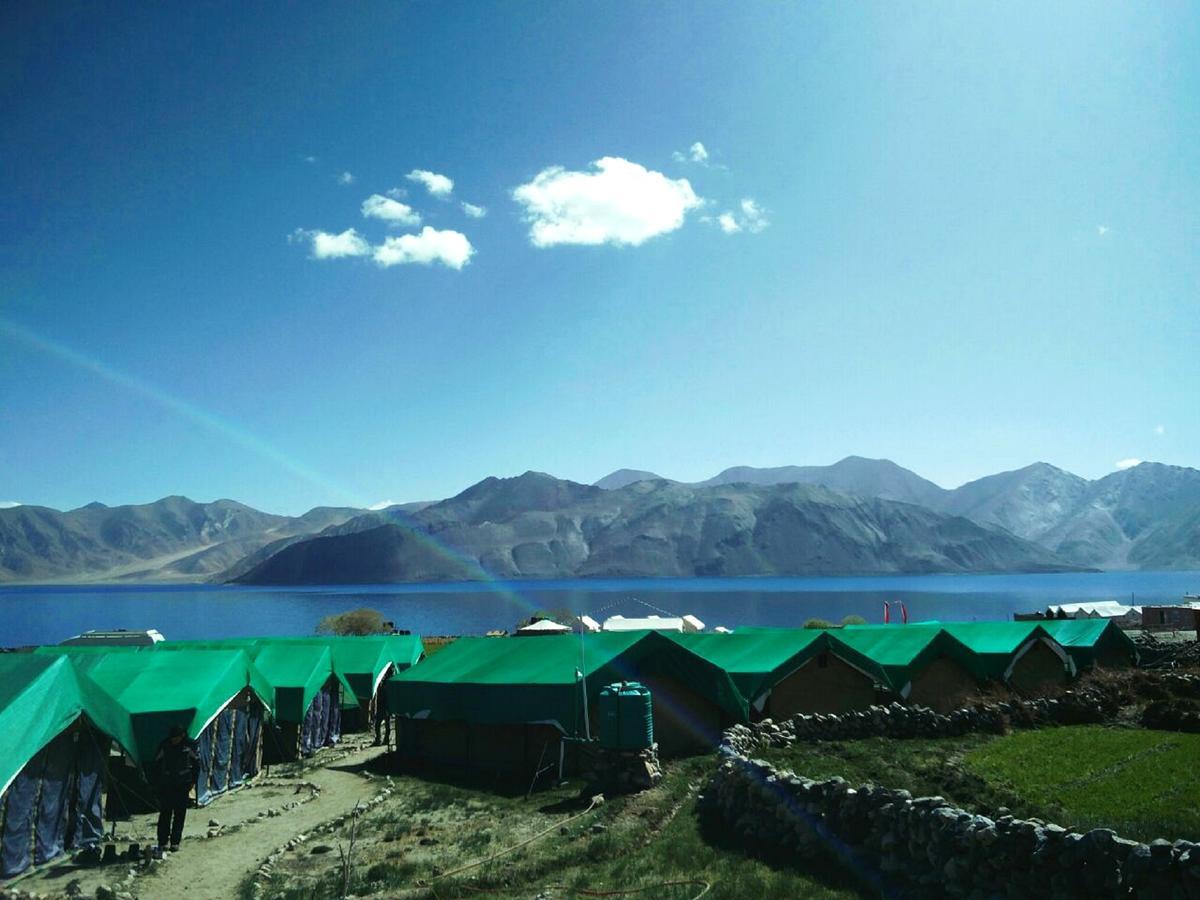 Pangong Delight Camps And Cottages Spangmik Exterior foto