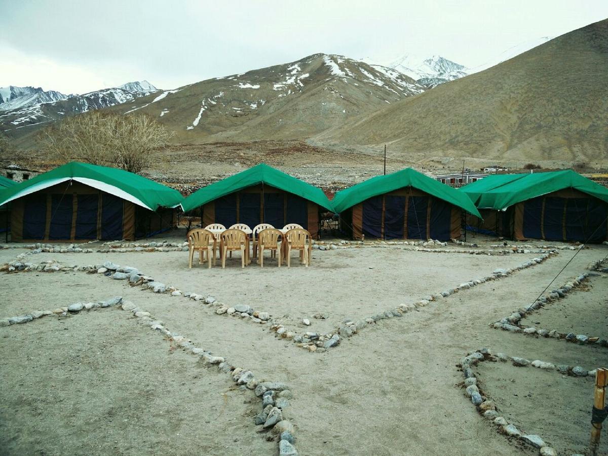 Pangong Delight Camps And Cottages Spangmik Exterior foto